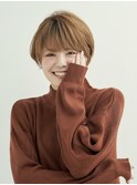 美フォルムショートボブ/トーンアップカラー【新宿/西新宿】