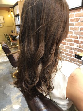 チョビー(Chobii) 表参道chobii栗原小顔カットデジタルパーマグレージュゆるふわ73