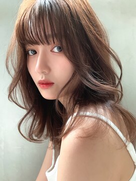 ブラン 栄(Blanc) 【Blanc】鎖骨ミディアム＿3Dレイヤー7966