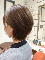 タントラ(tantra)&nbsp;丸みショート  フォギーベージュ