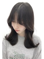 ラクシア(LucxiA) 韓国ヘア 前髪　レイヤーカット　20代　30代　40代