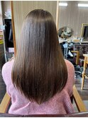 レディース髪質改善ストレート