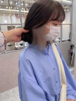 ロンド レア 天神大名店(Lond Le’a) ドレスヘア/ショコラアッシュ/ヘルシースタイル/インナーカラー