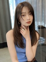 アリュウル 表参道 青山(Allure) 大人美人レイヤーワンカールヘア表参道韓国レイヤーカット　千葉