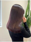 カラー×髪質改善くびれボブ