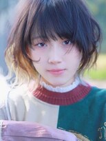 リッシュ(Hair&Eyelash Riche) ふんわりセミディ/インナーカラー/裾カラー/小顔レイヤーカット