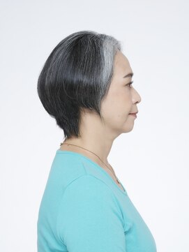 えがお美容室 【えがお美容室】50代60代の方に◎ヘアセットが簡単 ひし形ボブ