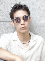 にもう&nbsp;スパイキーショート　ピンパーマ