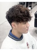 八王子/八王子駅/スペインカール/外国人風/men's/眉毛