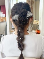 ステラ 吉祥院(stella)&nbsp;編みおろし☆およばれヘアセット