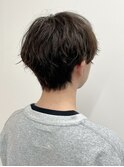 ダウンパーマ ニュアンスパーマ ナチュラルブラウン