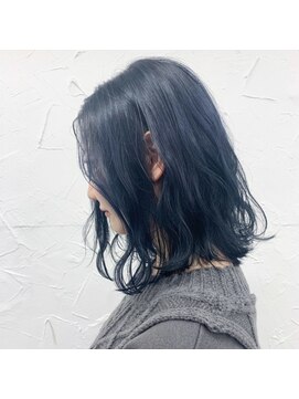 プライズ 表参道原宿店(prize) ブルーグレージュアッシュダブルカラー韓国ブリーチ原宿ボブ