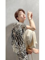 ハルキミナト ジャパン ヨコハマ(HARUKI MINATO japan YOKOHAMA)&nbsp;ハンサムショート/センターパート20代30代40代