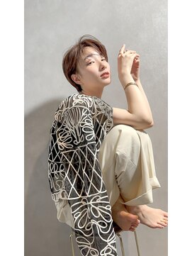 ハルキミナト ジャパン ヨコハマ(HARUKI MINATO japan YOKOHAMA) ハンサムショート/センターパート20代30代40代