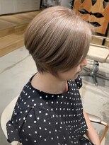 サンタフェ 柳津店(Santa'Fe) Santa'Fe式脱白髪染め白髪ぼかしカラー/ショート