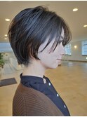 丸みショート/ショートカット/ショートヘア/20代/30代/40代
