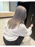 カット＋ハイブリーチカラー＋プレミア2stepトリートメント　￥27500→25850