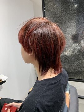 アリーズ シブヤ(ALLYS shibuya) レッドマッシュウルフスタイル