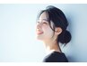 ★1度で綺麗に★白髪染めもOK！カラーカット+まつ毛エクステ130本