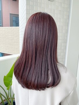 オッジバイケンジ(oggi by KENJE) ロング/ピンクカラー/艶カラー/ラベンダーカラー