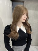 ブリーチ1回でできるミルクティーカラー♪