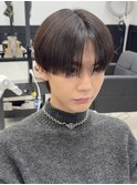 曲がる縮毛矯正シースルーマッシュ