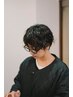 【レディース】カット＋ケアパーマ＋TR ￥17,000
