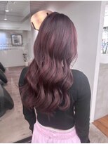 ヘアサロン エフ 渋谷(F)&nbsp;#ワインレッド　#ピンクブラウン　#レイヤーカット
