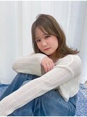 レイヤーミディアム×オリーブベージュ