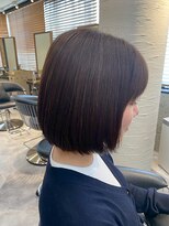 ヘアリゾート粋 トゥジュ 池袋東口店(tujuh)&nbsp;ショート/ボブ/ストレート/ナチュラルブラウン