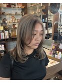 ミックスカラー×レイヤーカット