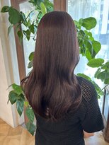 インビテーション(invitation) ラベンダーボルドーカラーロング