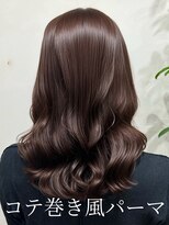 アミー 銀座(Ammy) コテ巻き風パーマ