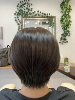 グランユニティ ラ・フロール橋本店(granunitee)&nbsp;襟足スッキリショートボブ【橋本/ヘッドスパ/髪質改善】