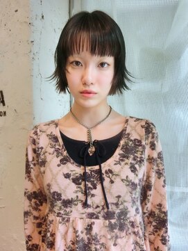 ノラ シブヤ(NORA) ☆ハッシュボブウルフボブボブレイヤーショートボブショート