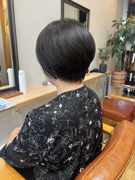 ランプヘアーデザイン(LAMP HAIR DESIGN) 【LAMP HAIR DESIGN 堀田】大人ショート/グレイカラー/50代60代/