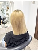【名古屋矢場町】ブリーチ縮毛矯正ブリーチ髪質改善特化サロン