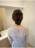 ゆるふわ大人っぽシニヨン
