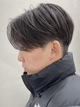 レタッチバイフィフス(RETOUCH by fifth) 原宿毛流れセンターパートニュアンスパーマフェザーパーマ40代◆