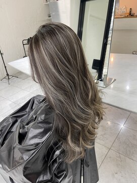 ブレンド 渋谷(BLend) ミディアムレイヤーチャコールグレー