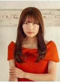 A BY WHO江坂/レイヤーカット/透明感カラー