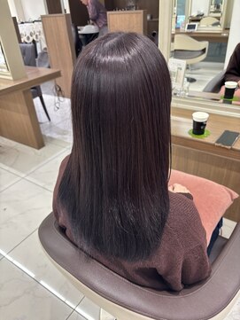 アッシュ 下北沢店(Ash) 暗めラベンダーグレージュ