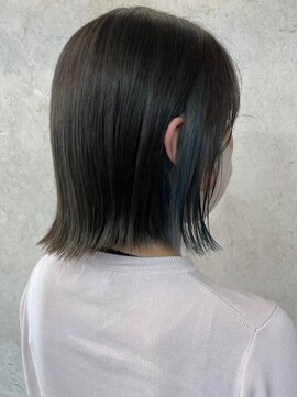 ビスクヘアデザイン(bisq hair design) くびれ巻き　韓国風　前髪カット　艶髪　サイドバング  髪質改善