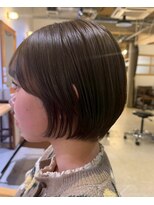 デュースヘア(DEUCE HAIR)&nbsp;レイヤーカットショートボブショートカット顔周りカット韓国30代