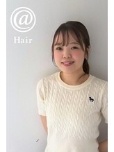 アットヘア 西葛西(@Hair)&nbsp;田中 