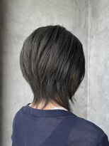 ヘアメイク エンデュー(hair make EnDeux) 青系カラー×ショートウルフ