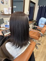 ヘアーサロン オーガ(hairsalon O-ga)&nbsp;セミロング外ハネ