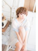 ナチュラル女子ボブ