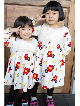 ヘア メイク リン(hair make rin) 姉妹でボブ(^^)