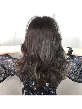 アヴァンスクロス あべのルシアス店(AVANCE.CROSS) カーキー×グレージュ×透け感